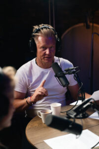 daniel kondraciuk w studiu nagraniowym